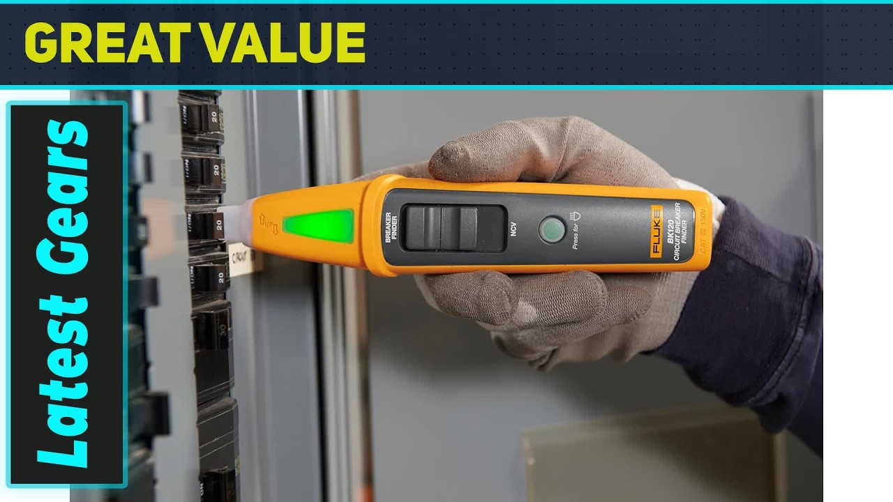 Fluke BK120 SmartTrace Breaker Finder & Socket Tester | Best Tool for Accurate Electrical Checks