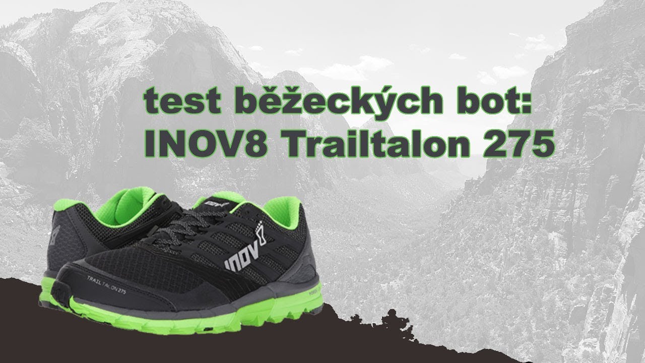 Test běžeckých bot: INOV-8 Trail Talon 275 ( a gaiterů INOV-8)
