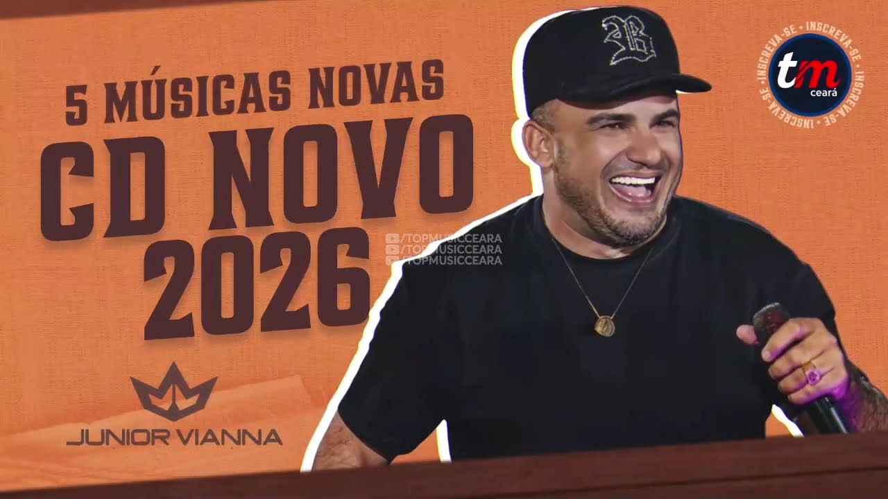 JUNIOR VIANNA MARÇO 2026 | ATUALIZOOU DE NOVO! | REPERTÓRIO LANÇAMENTO MÚSICAS NOVAS 🔝
