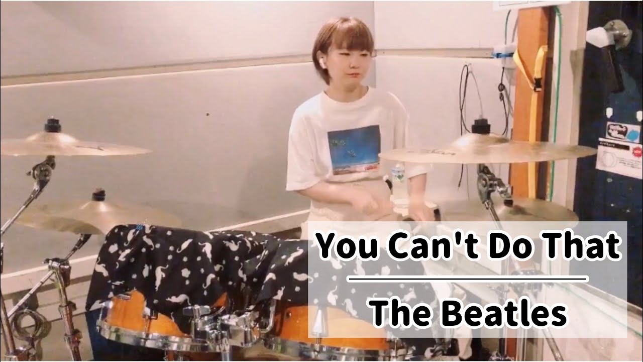 You Can't Do That - The Beatles (drums cover)