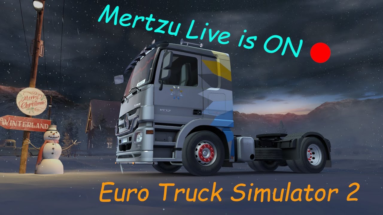 Euro Truck Simulator 2  | Luźna trasa | Mercedes w szoku