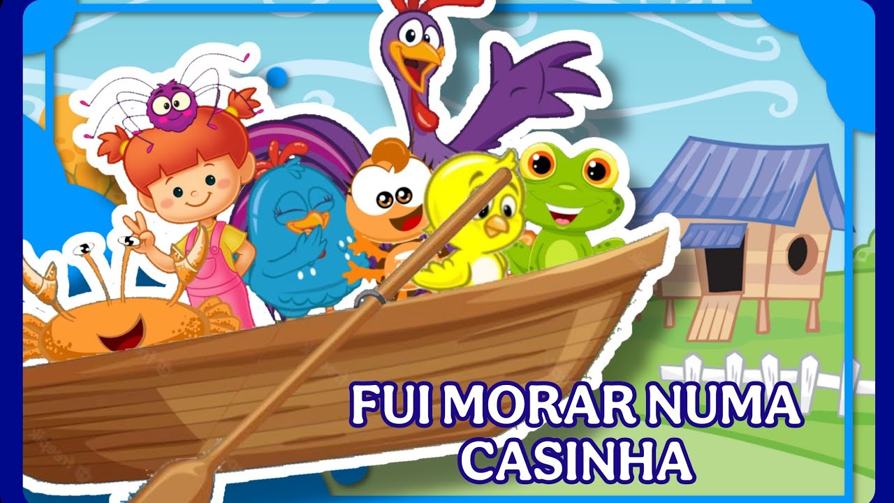 Fui Morar Numa Casinha - Galinha Pintadinha - Caranguejo - Galinha Pintadinha Mini
