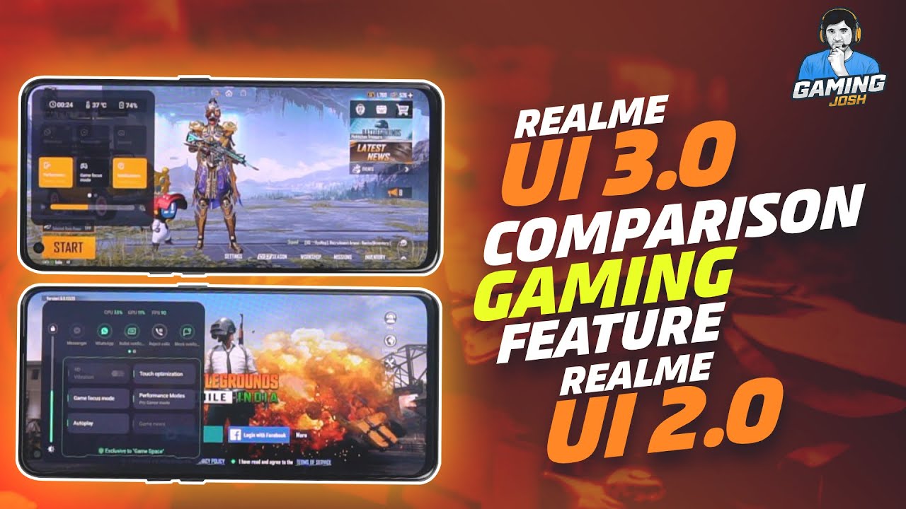 Realme UI 3.0 vs Realme UI 2.0 Gaming Features Differences | Better hua Gaming mode?