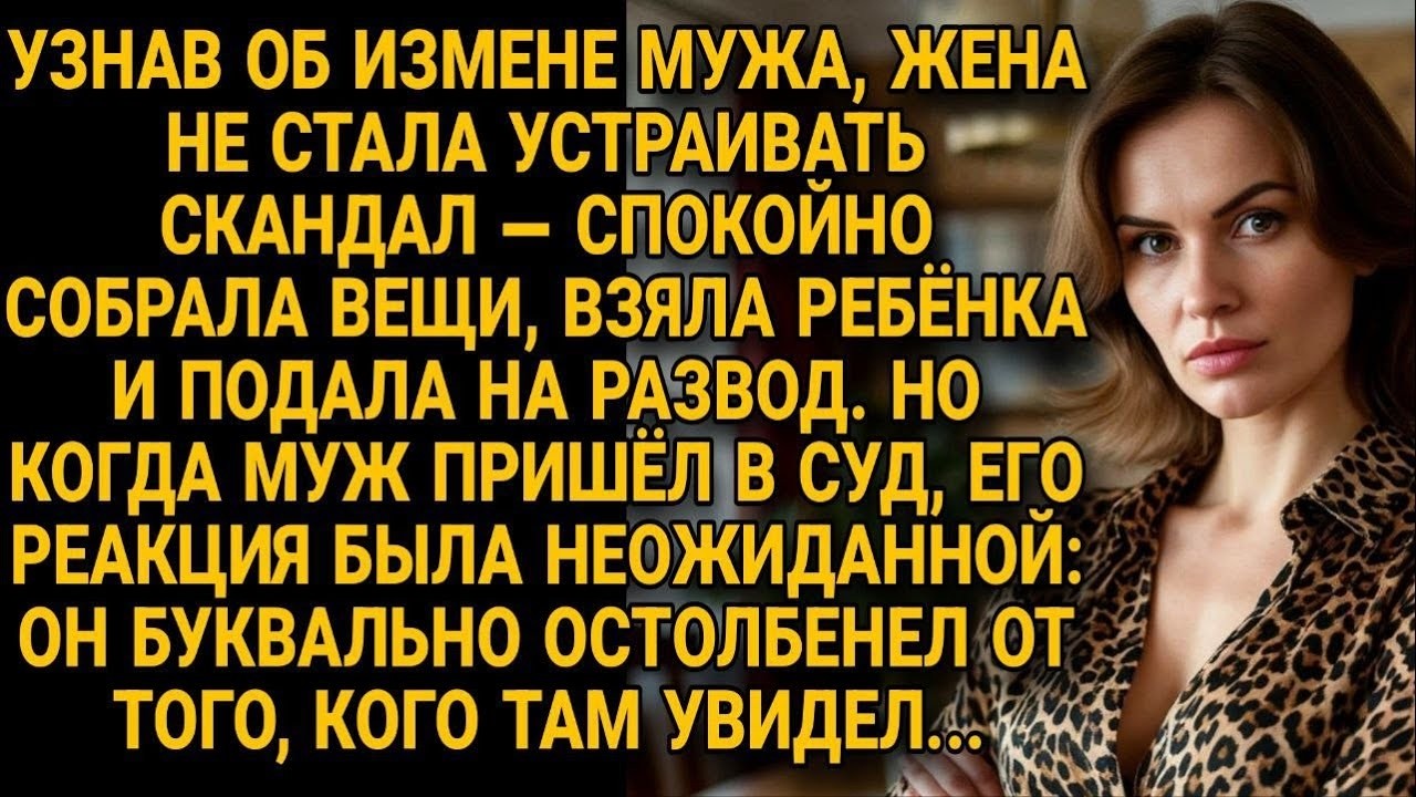 Муж остолбенел в суде  — его ждал неожиданный свидетель из прошлого