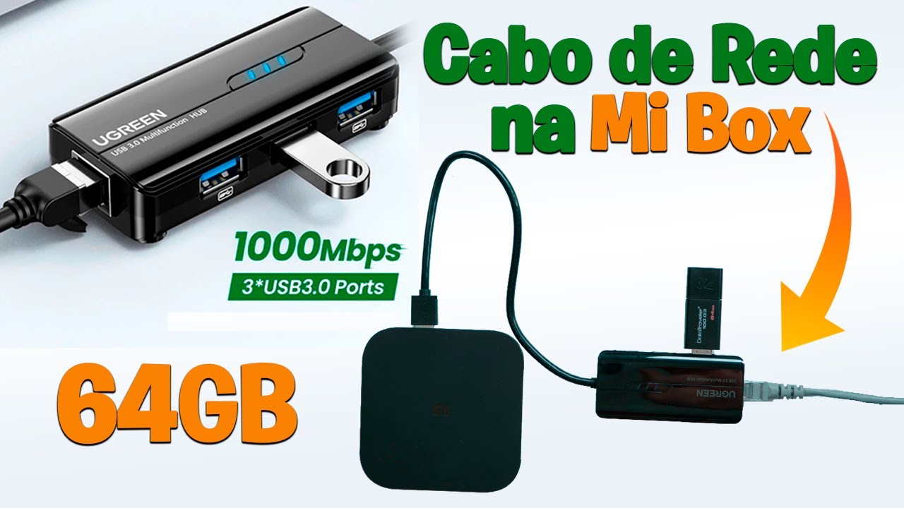 Saiba como Ligar CABO DE REDE na MI BOX