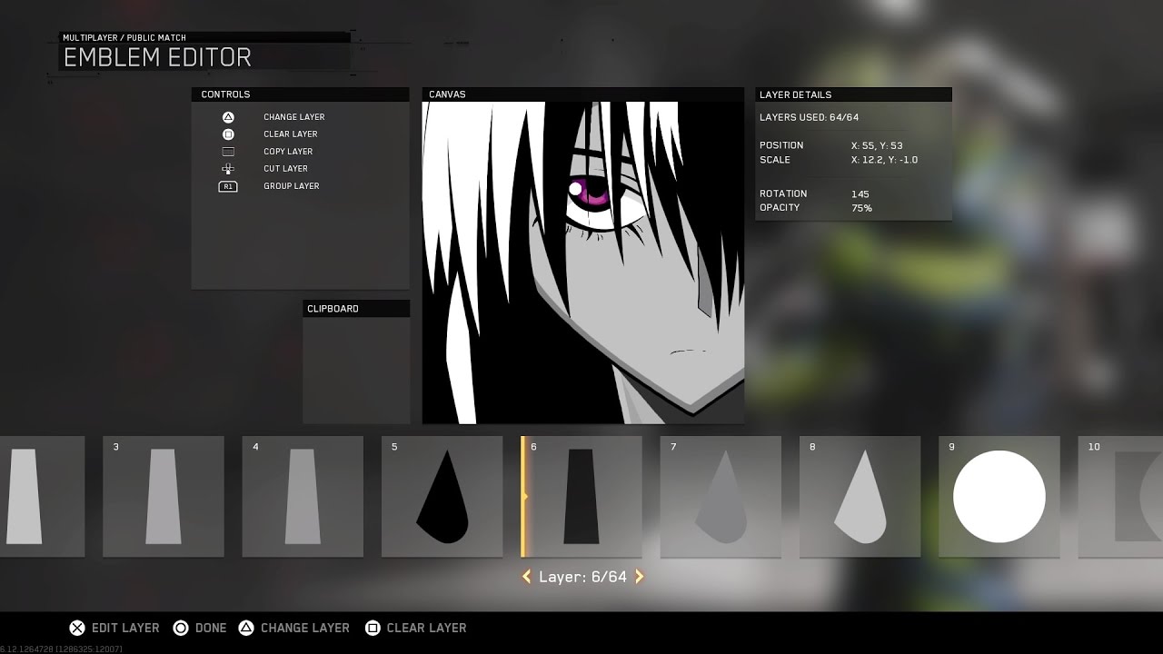 Infinite Warfare: Lucy (Elfen Lied) Emblem