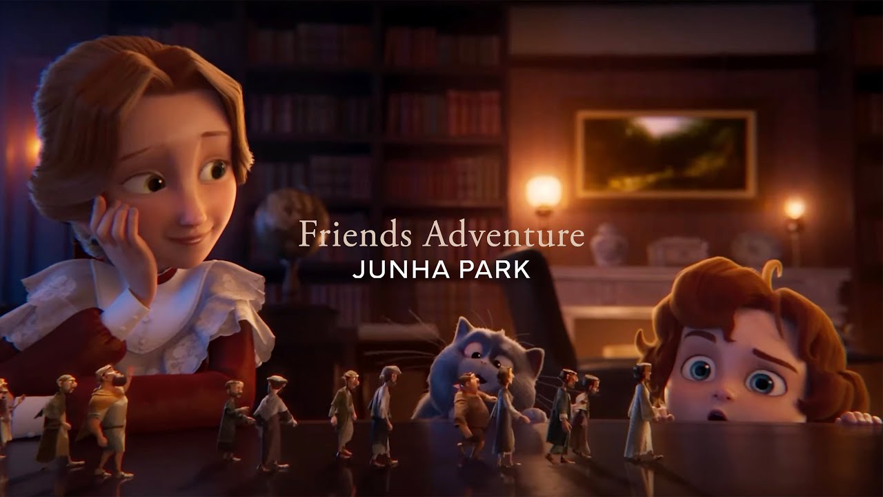 박준하 (JUNHA PARK) - Friends Adventure [Official Lyric Video] | The King of Kings OST