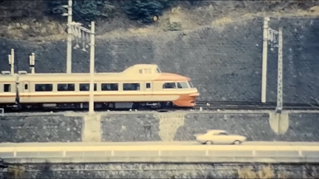 昭和50年代【小田急ロマンスカー】新宿から箱根湯本への旅 / 3000形・3100形 8ミリ フィルム /8mm film 1970s
