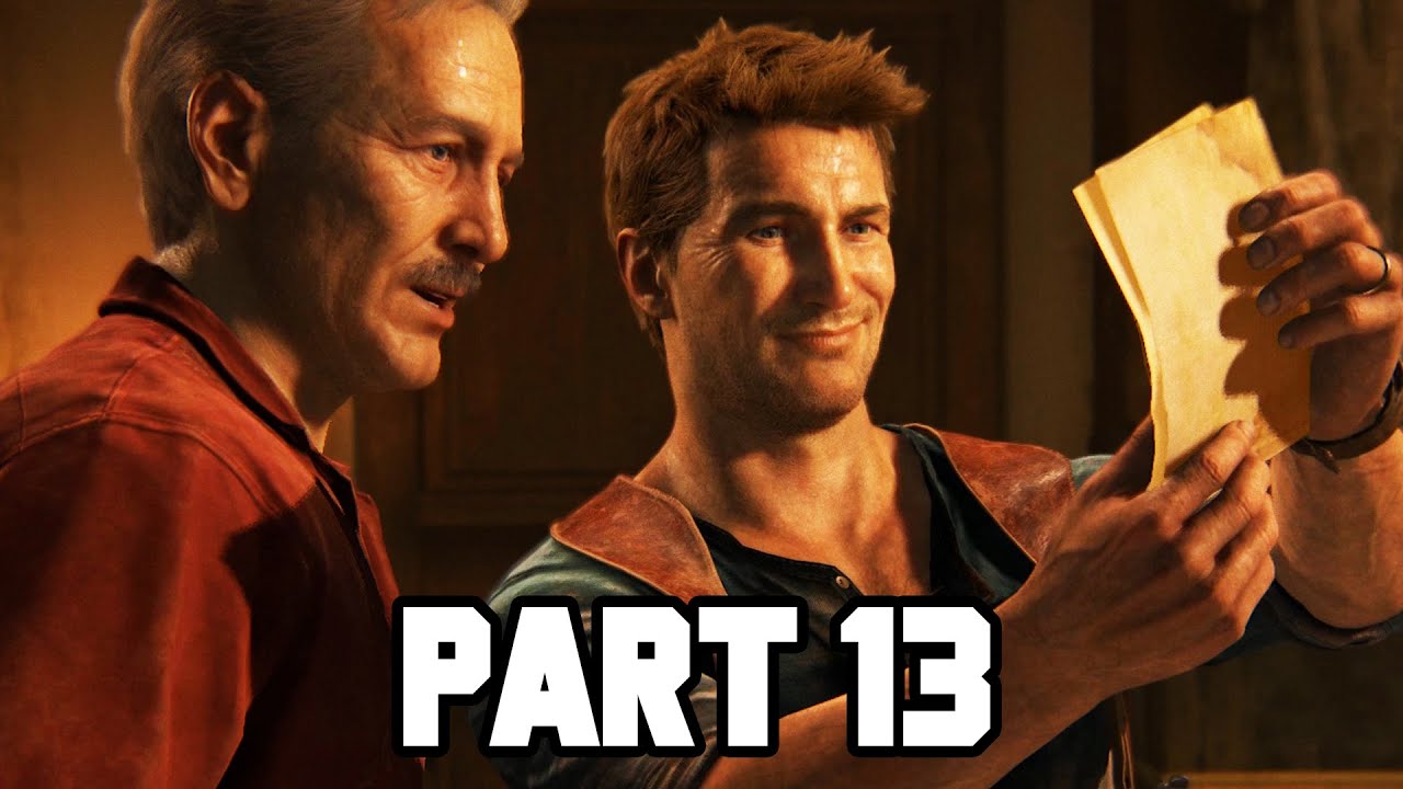 Uncharted 4 Gameplay Walkthrough Part 13 - Pirate Puzzle - Chapter 11 (PS4 Gameplay 1080p HD)
