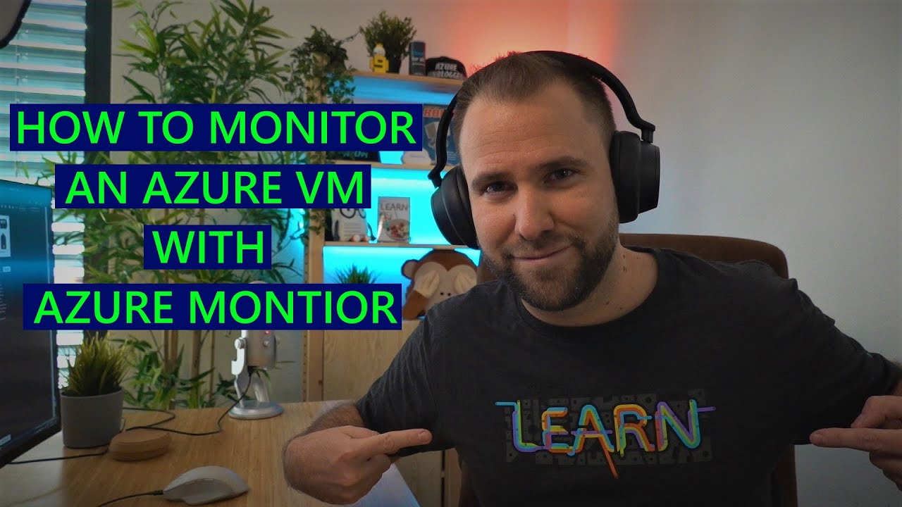 Как контролировать виртуальную машину Azure с помощью Azure Monitor