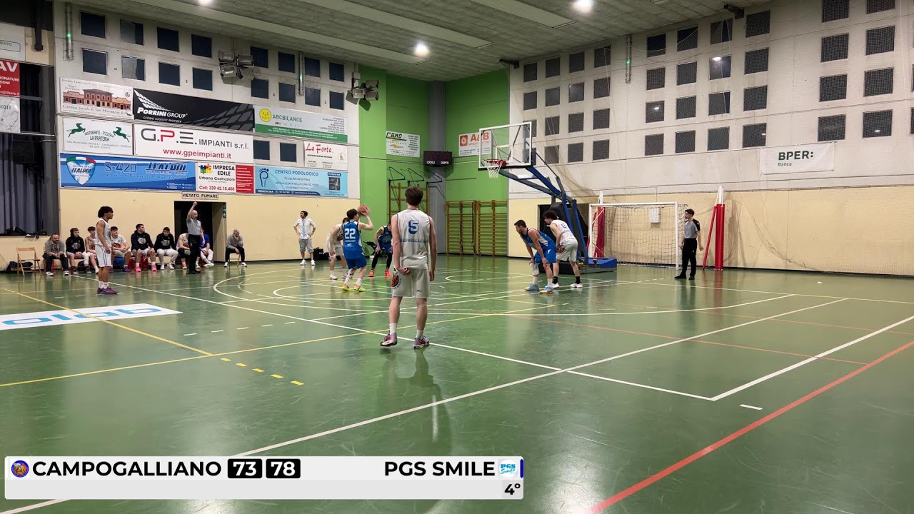 FIP DR2 - 8 giornata di Ritorno: Campogalliano-PGS Smile