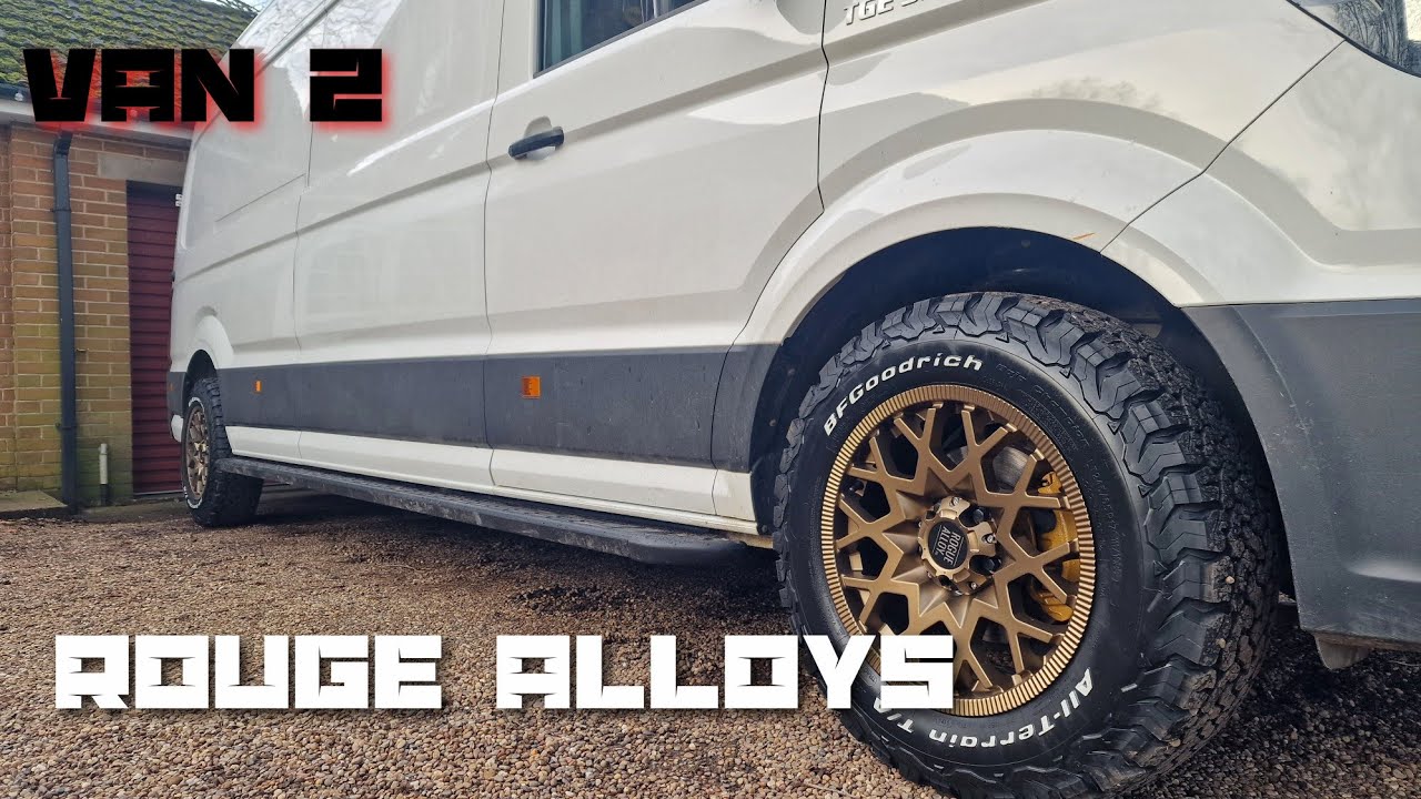 Man tge rouge alloys Self build camper conversion Day 2 #campervan #campervanconversion #vanlife 
