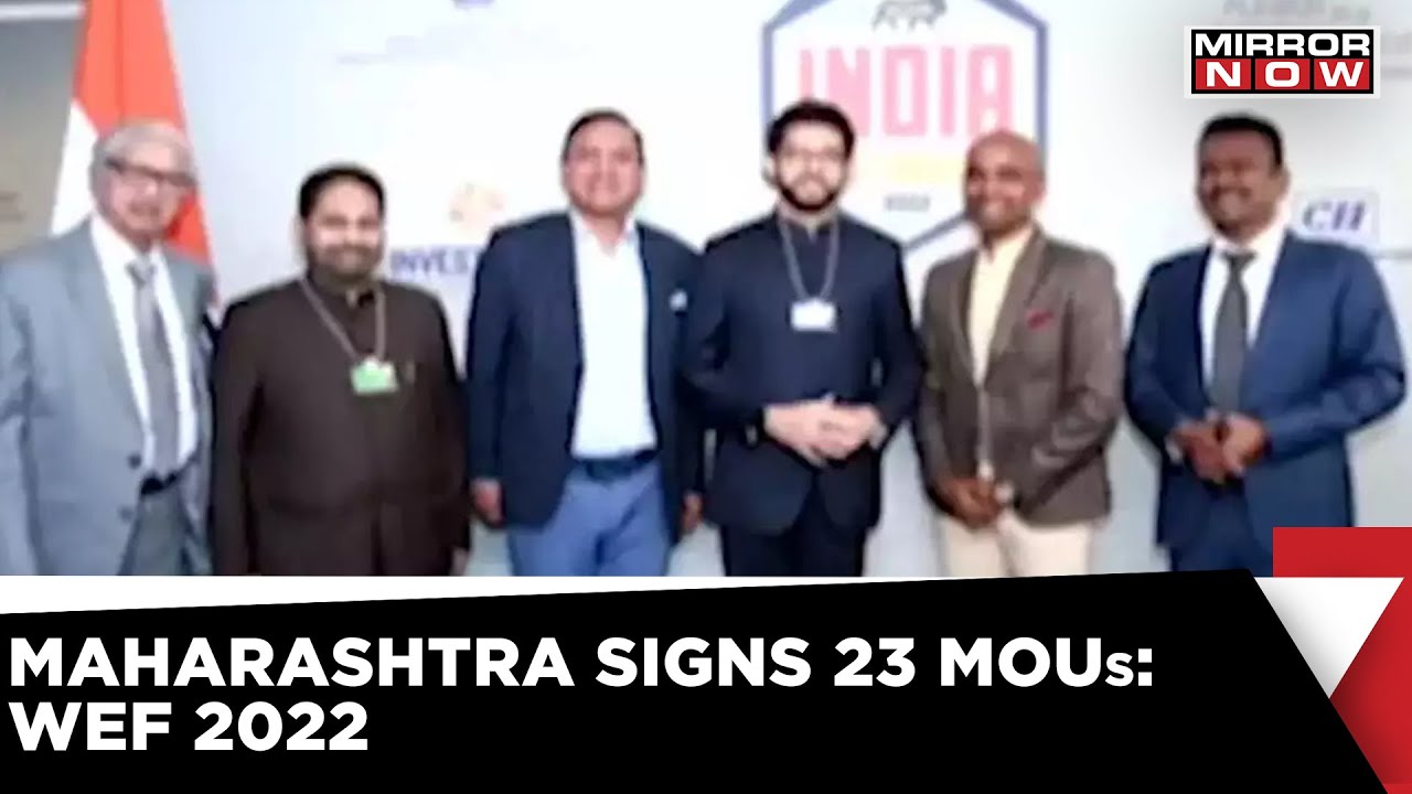 India At Davos | Maharastra Government Signs 23 MOUs | World Economic Forum 2022 Latest News