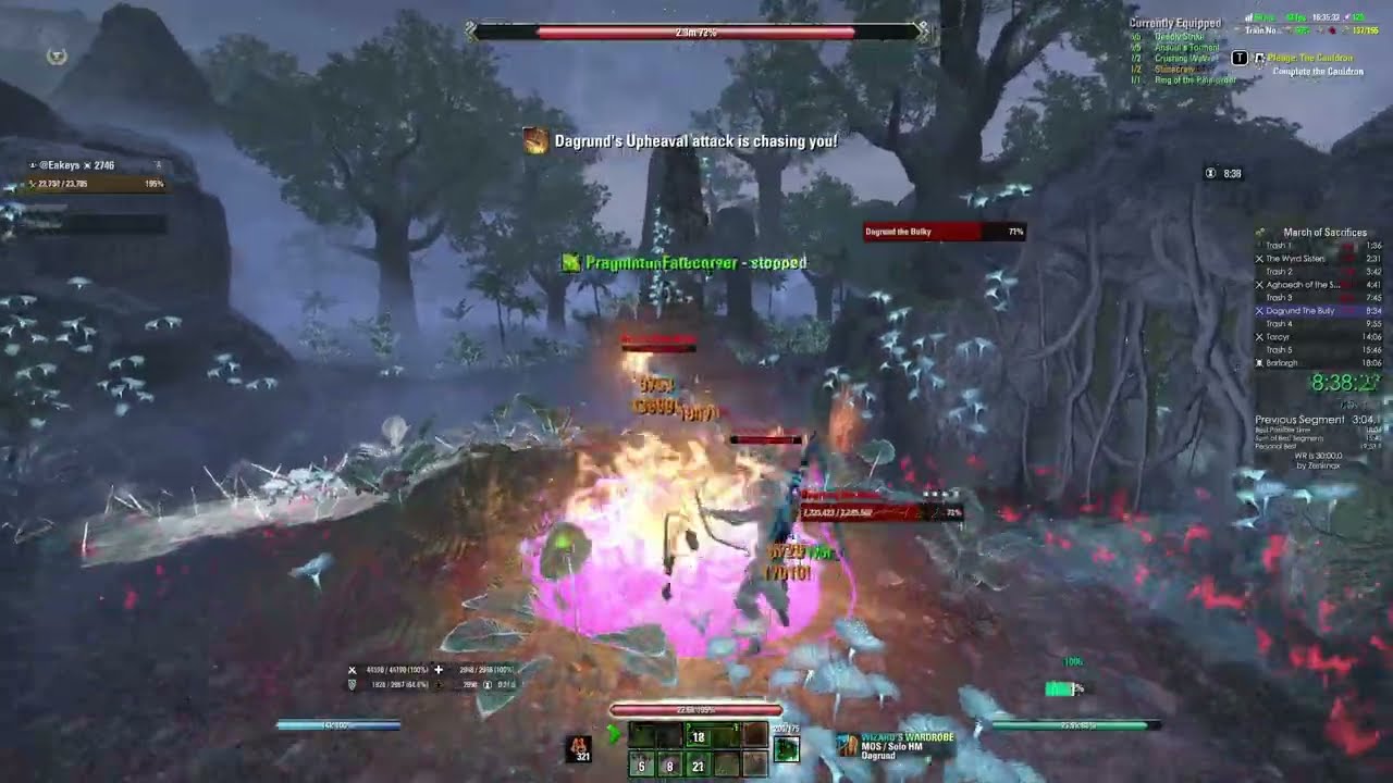 ESO - Solo March of Sacrifices Trifecta - Arcanist - Update 44