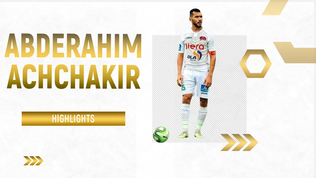 ABDERRAHIM ACHCHAKIR ( ‏عبد الرحيم  الشاكر ) - DEFENSIVWE MIDFIELDER - RAJA CASABLANCA - MAR - 2021