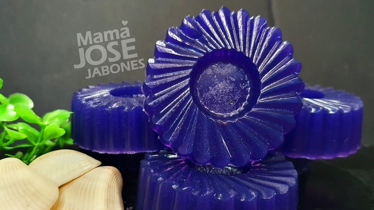 JABON DE LAVANDA Como Hacer Jabón Artesanal De Glicerina
