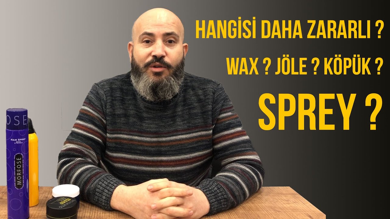 WAX SAÇI DÖKER Mİ ? | JÖLE SPREY KÖPÜK ?