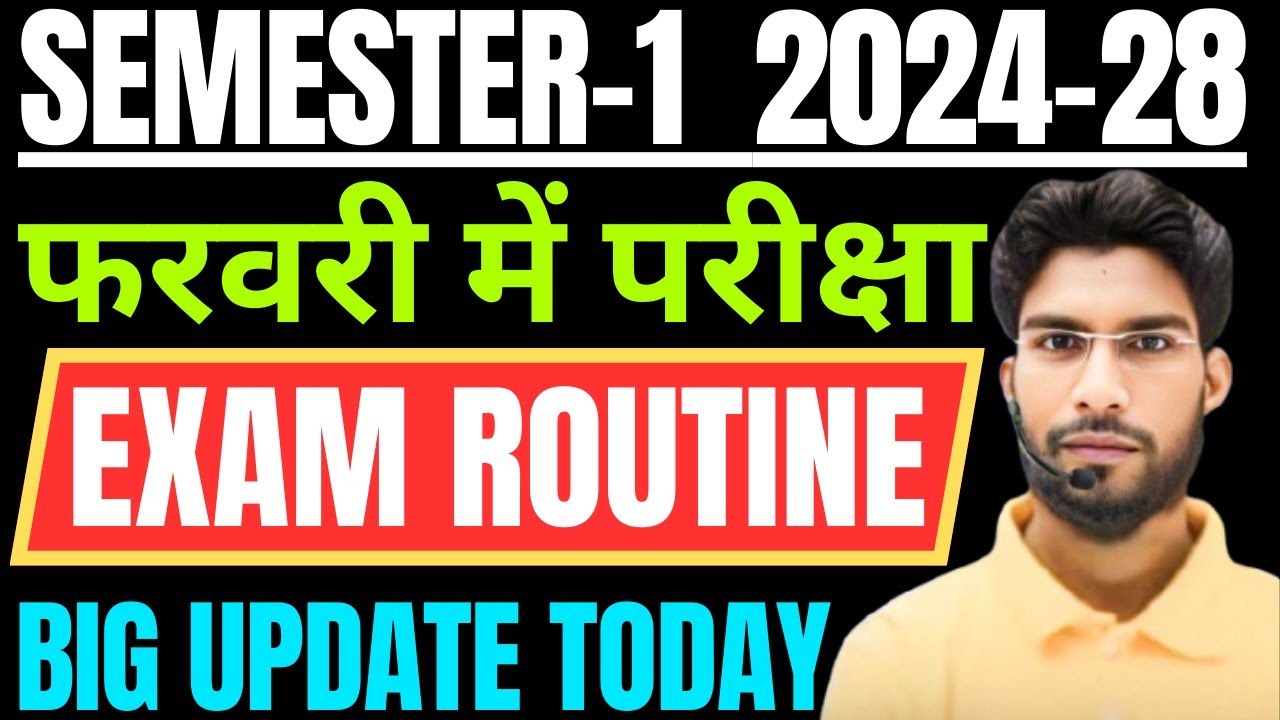 BA SEMESTER 1 EXAM DATE  आ गया 💯 | How to Download Admit Card Exam 2025 🤔 Big Notice Today