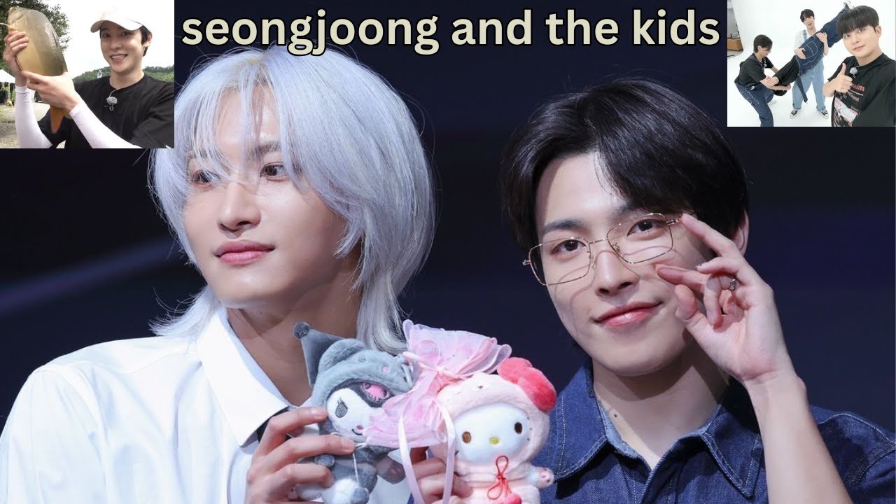 Seongjoong🥰: married couple with 6 kids #ateez #seongjoong