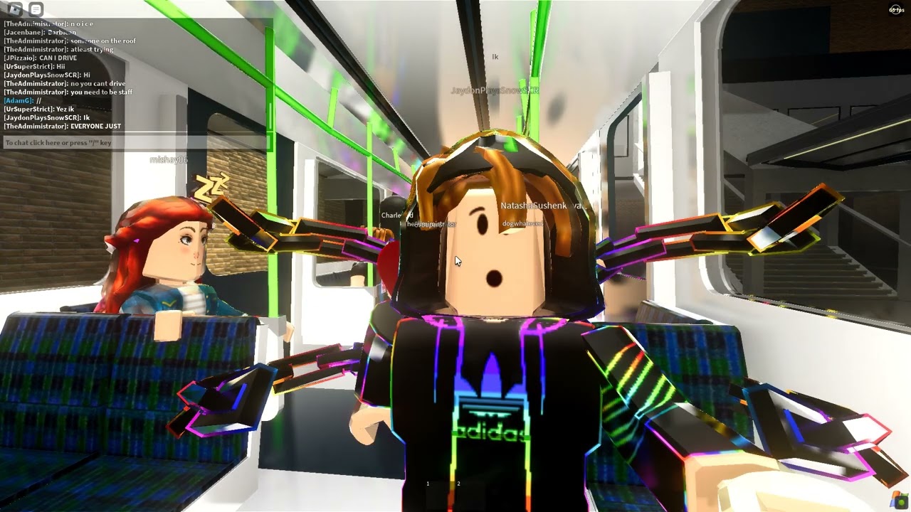 Automatic London Underground Riding On A D78-Stock