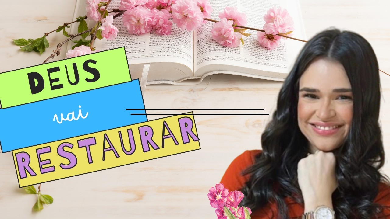 DEUS ESTÁ RESTAURANDO A TUA FELICIDADE.|Pra. Nytheska Alves