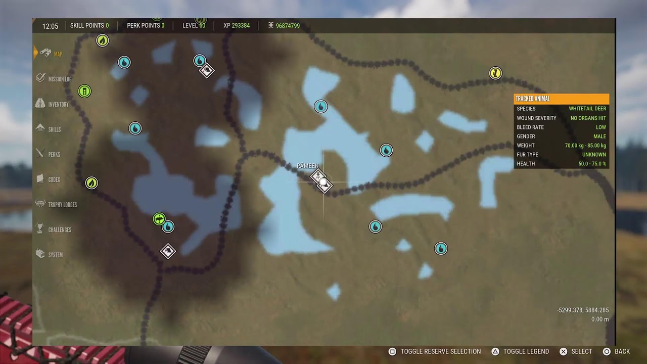 theHunter: Call of the wild Great One White tail grinding on Revontuli