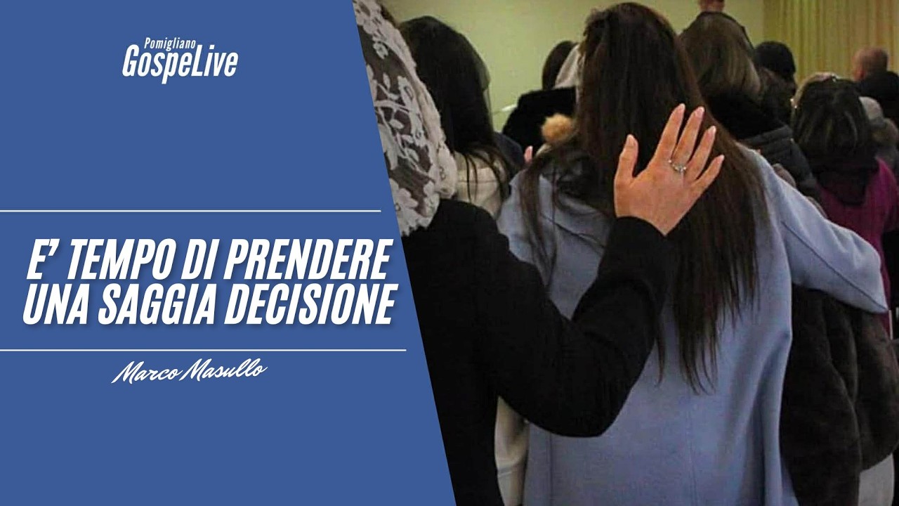 E' tempo di prendere una saggia decisione 🔴Live con Marco Masullo