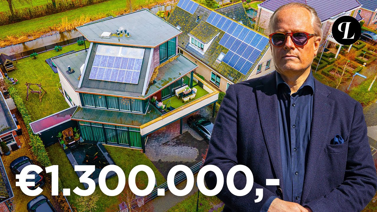 VOOR €1.300.000,- KOOPT U DEZE LUXE ERIC KUSTER VILLA