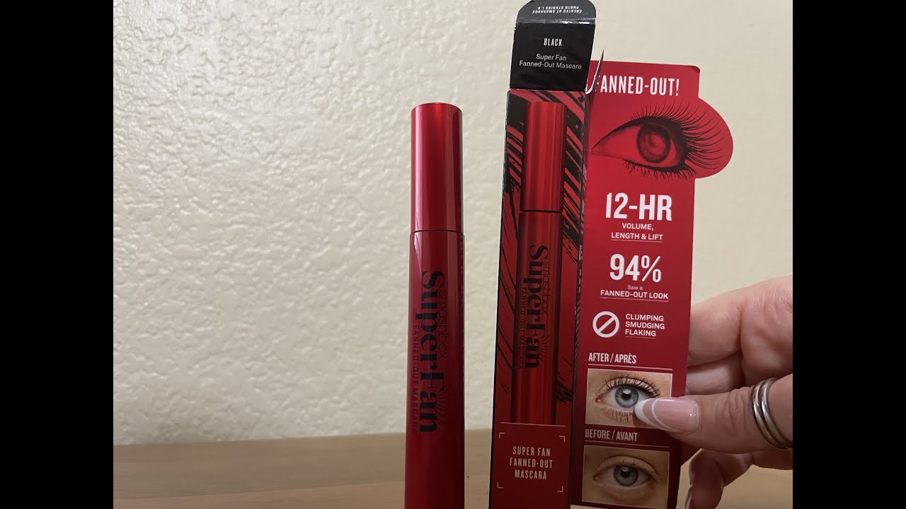 Super fan mascara details