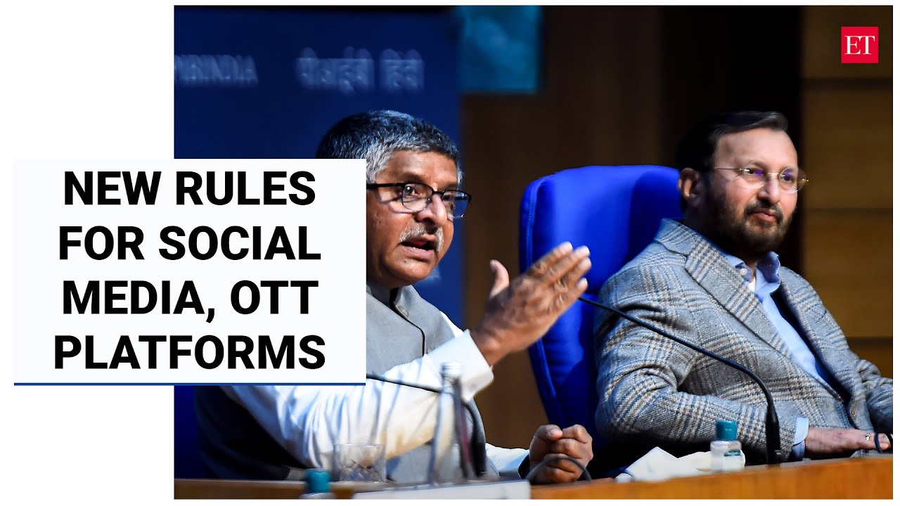 Govt sets strict guidelines for social media, OTT platforms: Key highlights | Economic Times