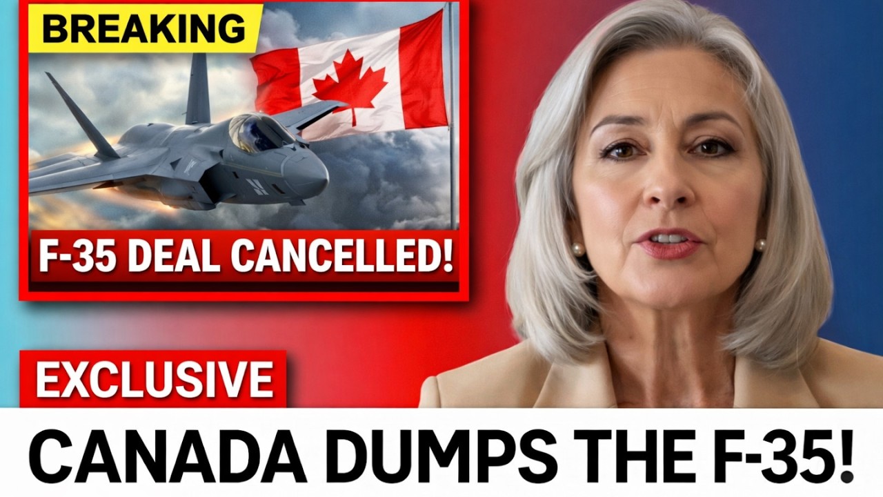 BREAKING Canada DUMPS the F 35 — Carney Tells Loc