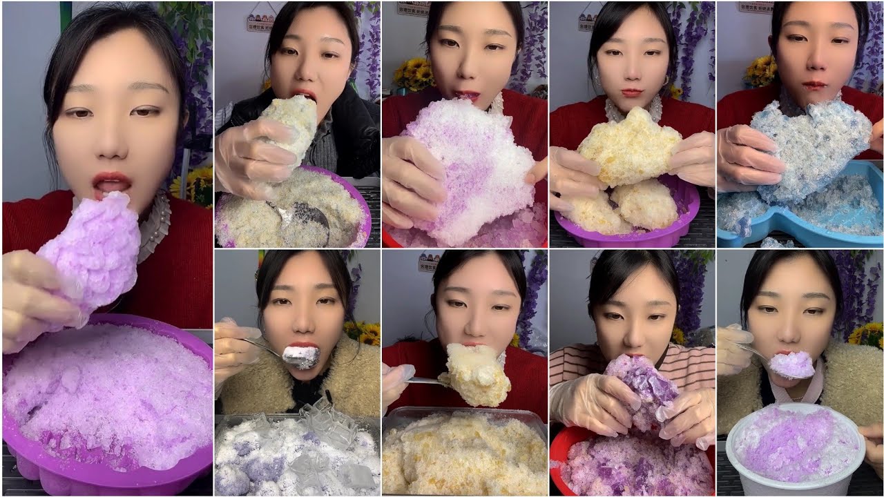 ASMR Shaved ice Mixed 