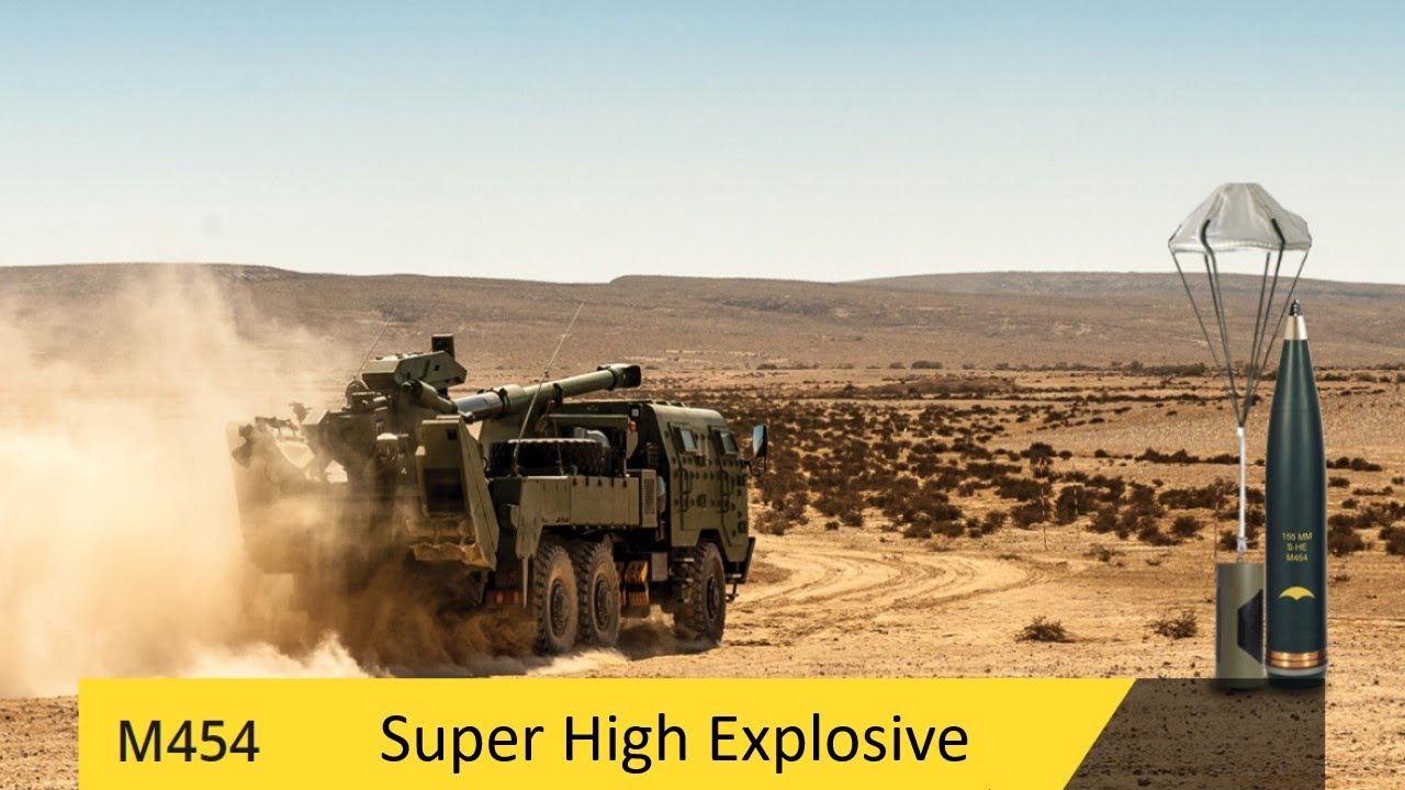 Rozw&oacute;j artylerii z Elbit Systems - wprowadzenie pocisku odłamkowo-burzącego 155 mm M454.