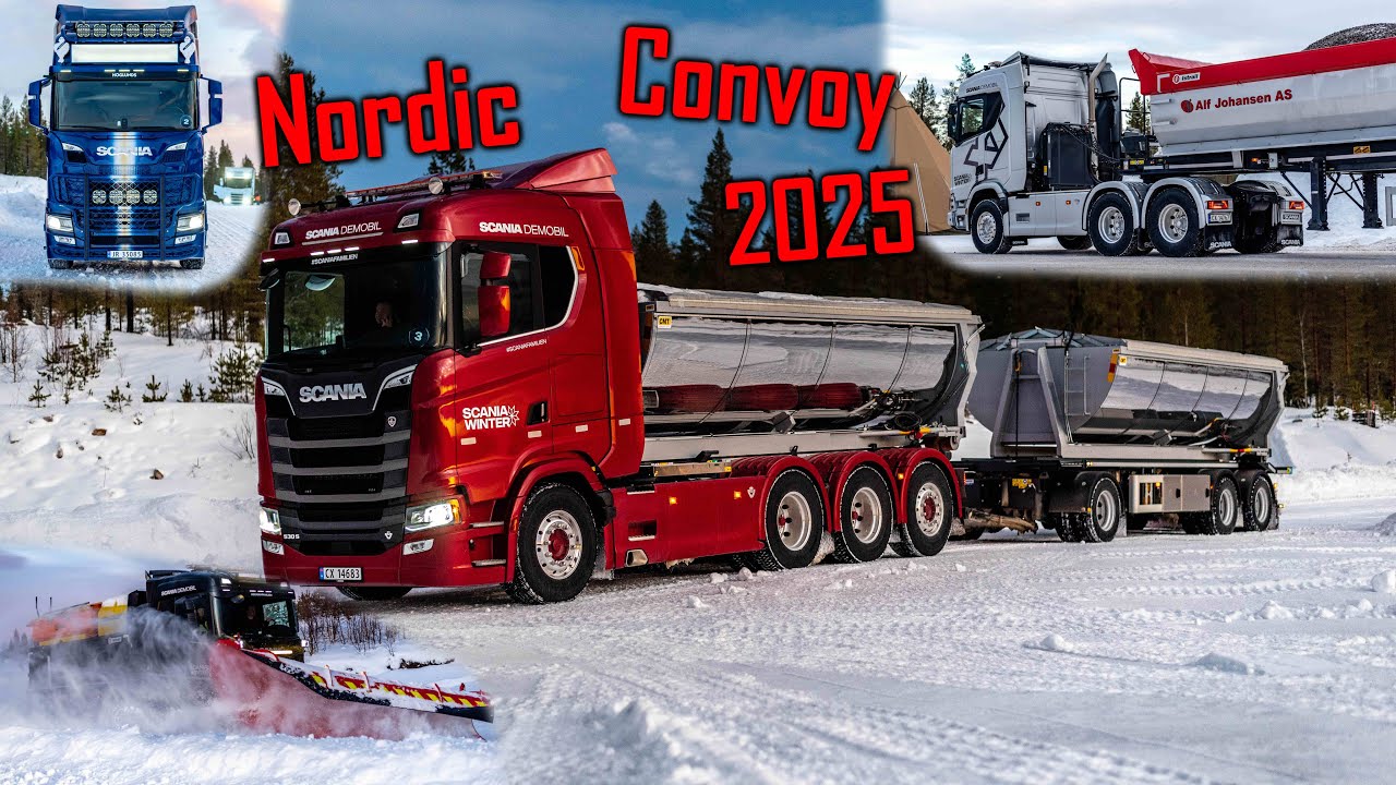 The Nordic Convoy: Scania Winter 2025 // *Norway*