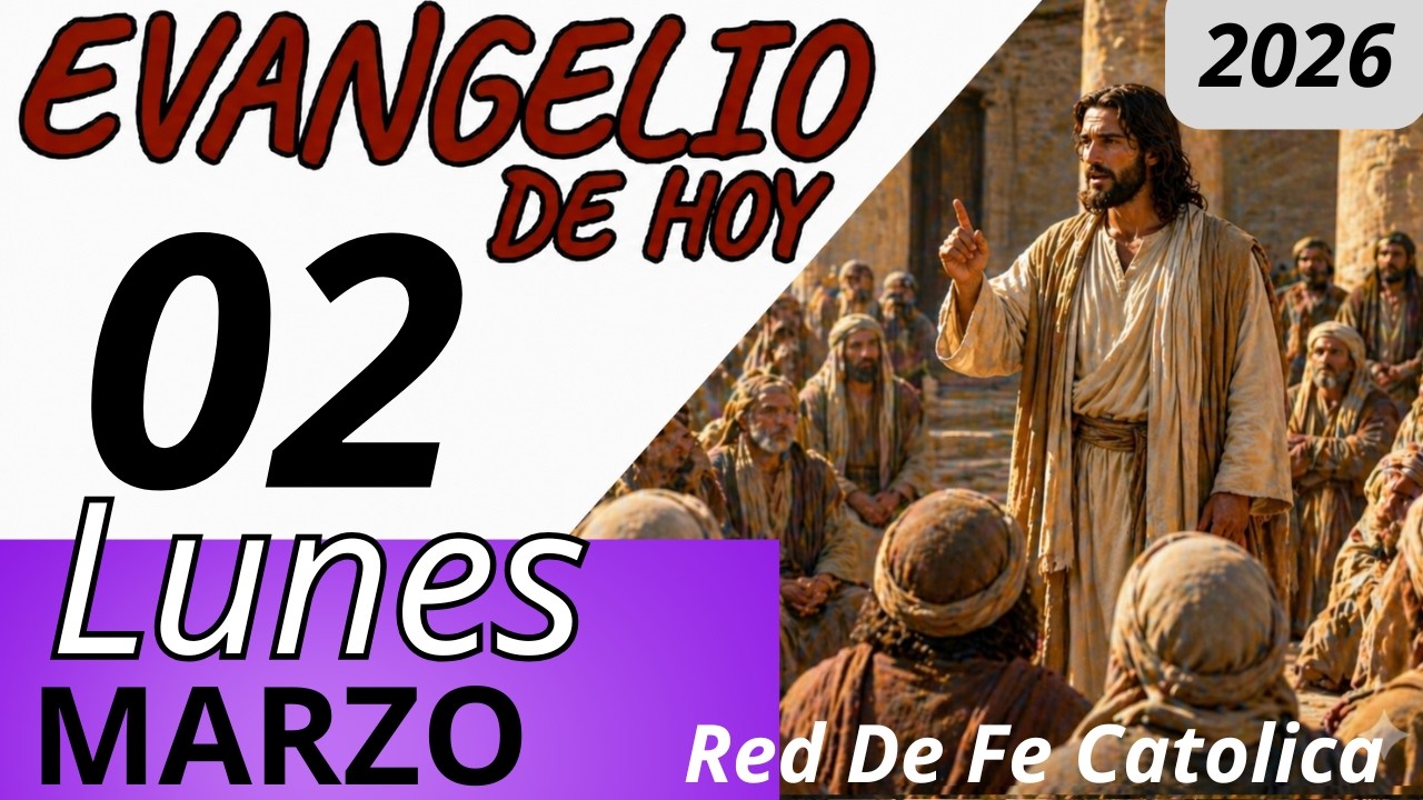 Evangelio de Hoy Lunes 02 de Marzo de 2026