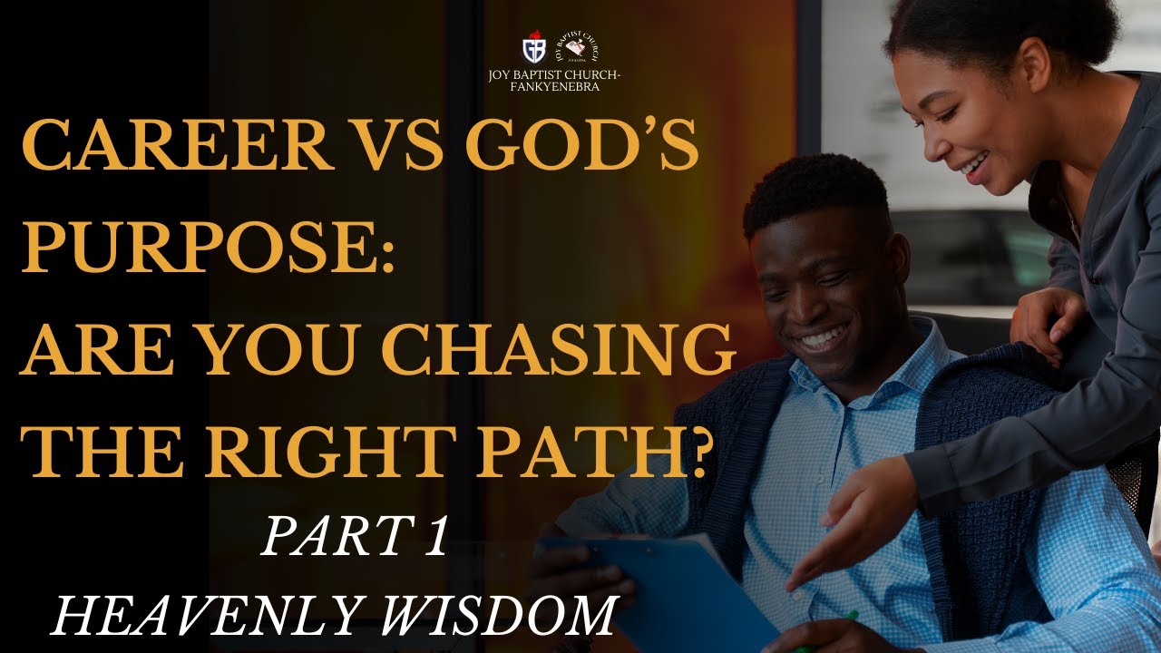 Career vs God’s Purpose: Are You Chasing the Right Path?