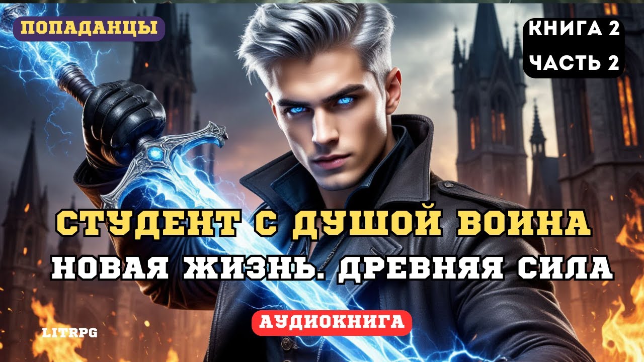 Аудиокнига новинка Он был обычным студентом… пока не стал Воином (Книга 2 Часть 2)