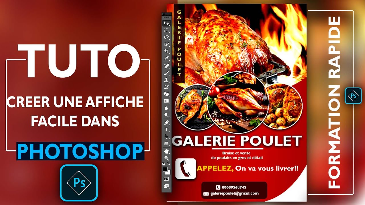 Tutoriel détaillé: Comment créer une affiche époustouflante avec Photoshop (tutoriel complet)