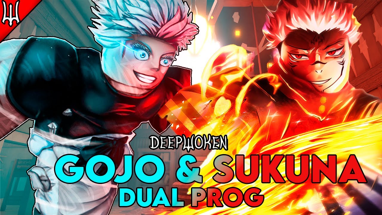 Progress&atilde;o de GOJO e SUKUNA em Deepwoken &mdash; Do N&iacute;vel 1 ao 20!