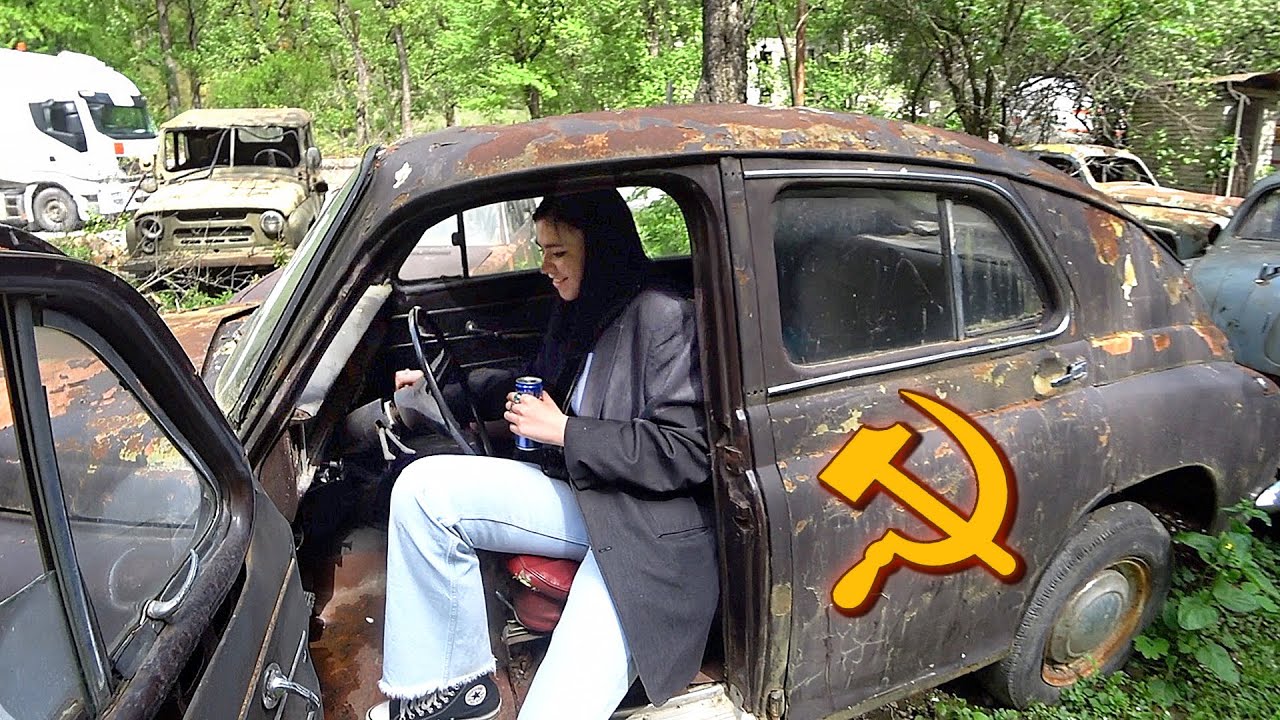 Пробираемся на кладбище советских автомобилей! 🇬🇪