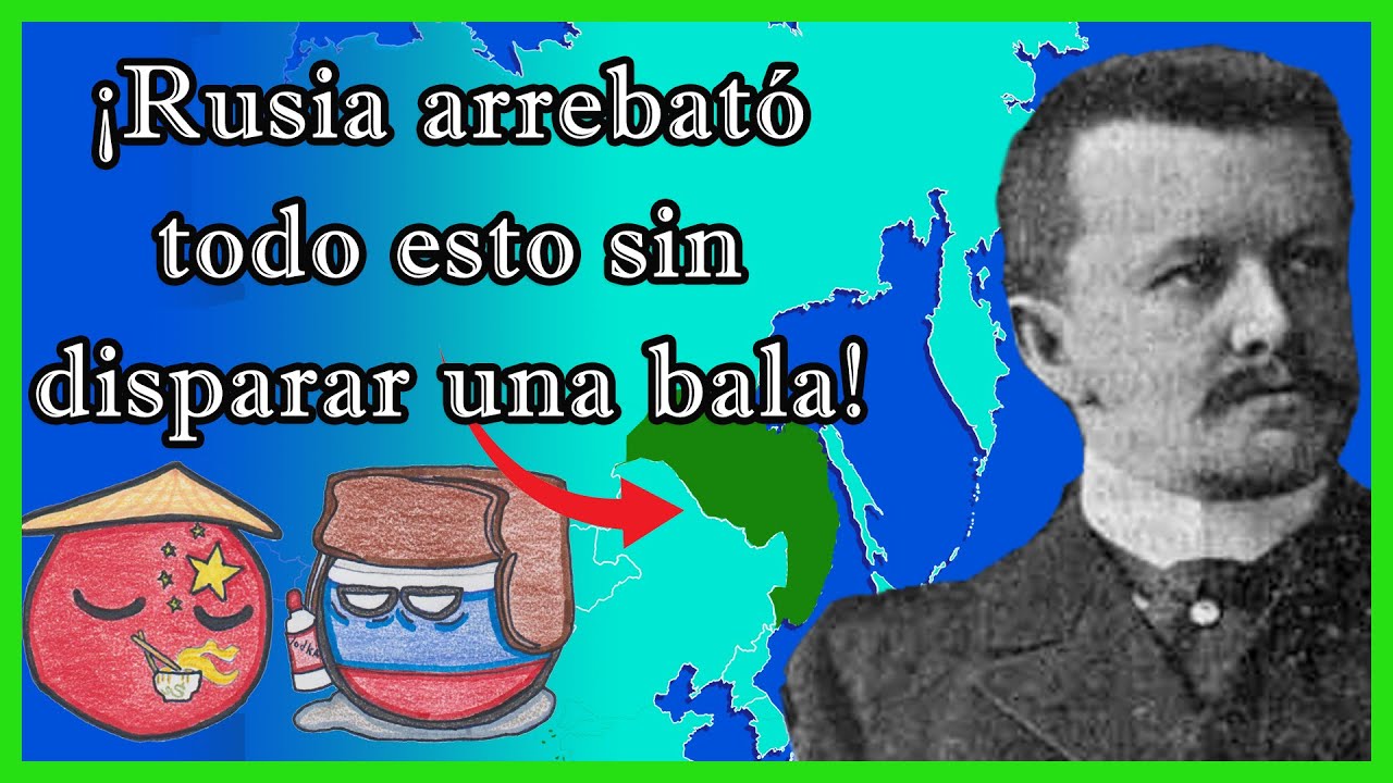 🇨🇳 ¿Por qué CHINA le cedió el 10% de su territorio a RUSIA? 🇷🇺 - El Mapa de Sebas