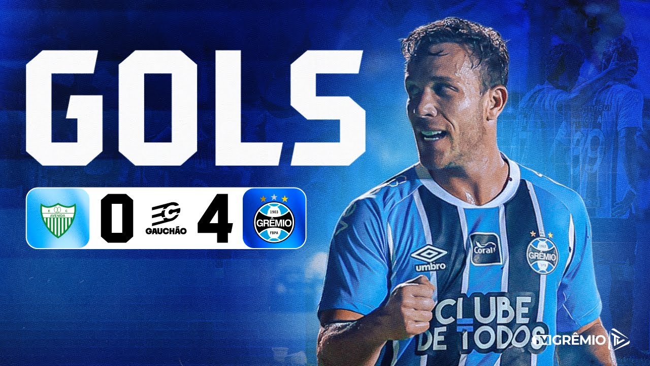 GOLS | AVENIDA 0x4 GR&Ecirc;MIO (CAMPEONATO GA&Uacute;CHO 2026)