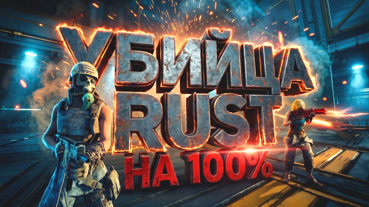 УБИЙЦА RUST 100% ВЫЖИВАНИЕ НА ПОЕЗДЕ СРЕДИ ДРУГИХ ИГРОКОВ! Enginefall