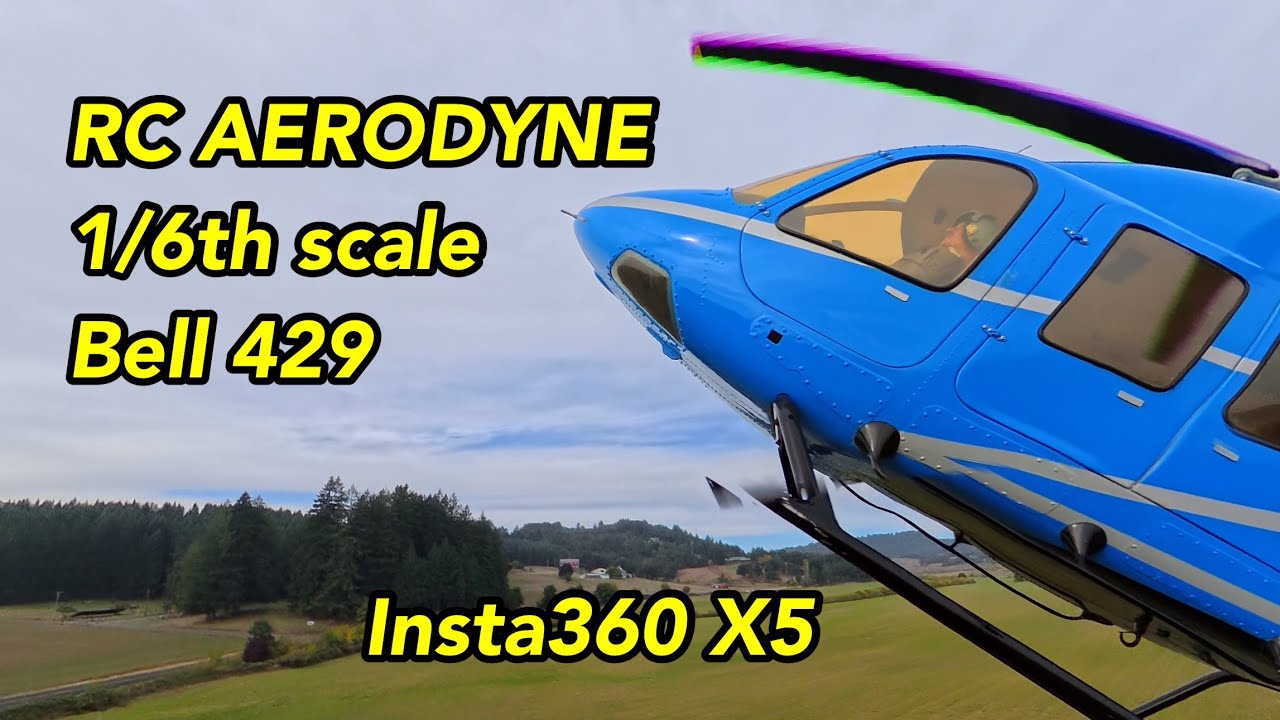 RC AERODYNE 1:6th scale Bell 429 at TTTIFF25