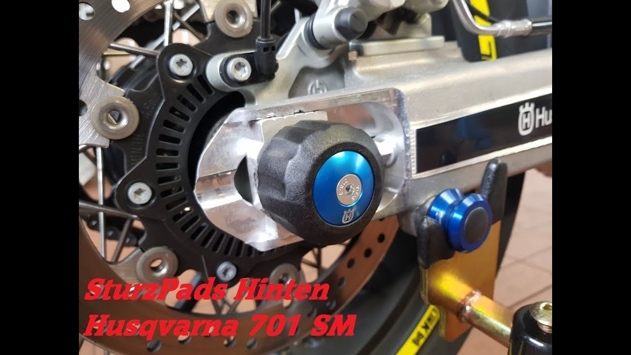 Husqvarna 701 Sturzpads  Hinten | PowerParts | WerkstattVlog
