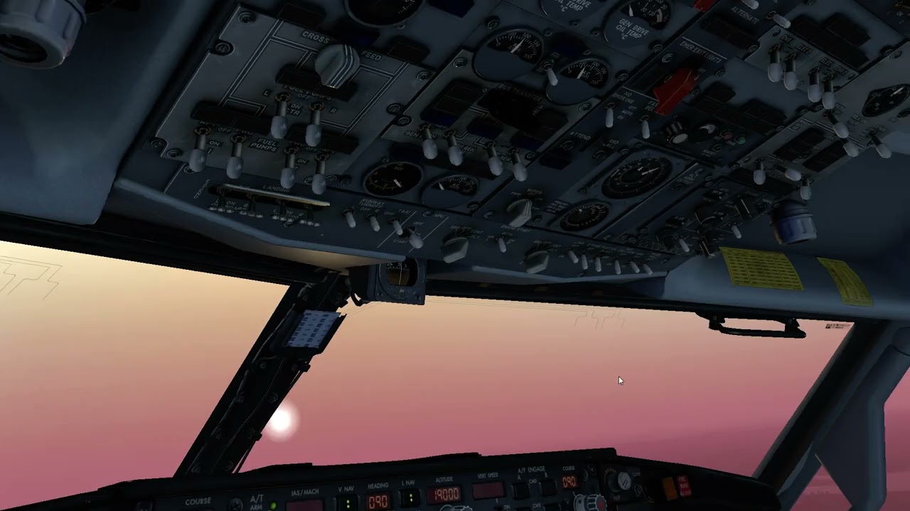 X-PLANE 11 | BOEING 737-400 Взлет из аэропорта Астрахань | Take off URWA