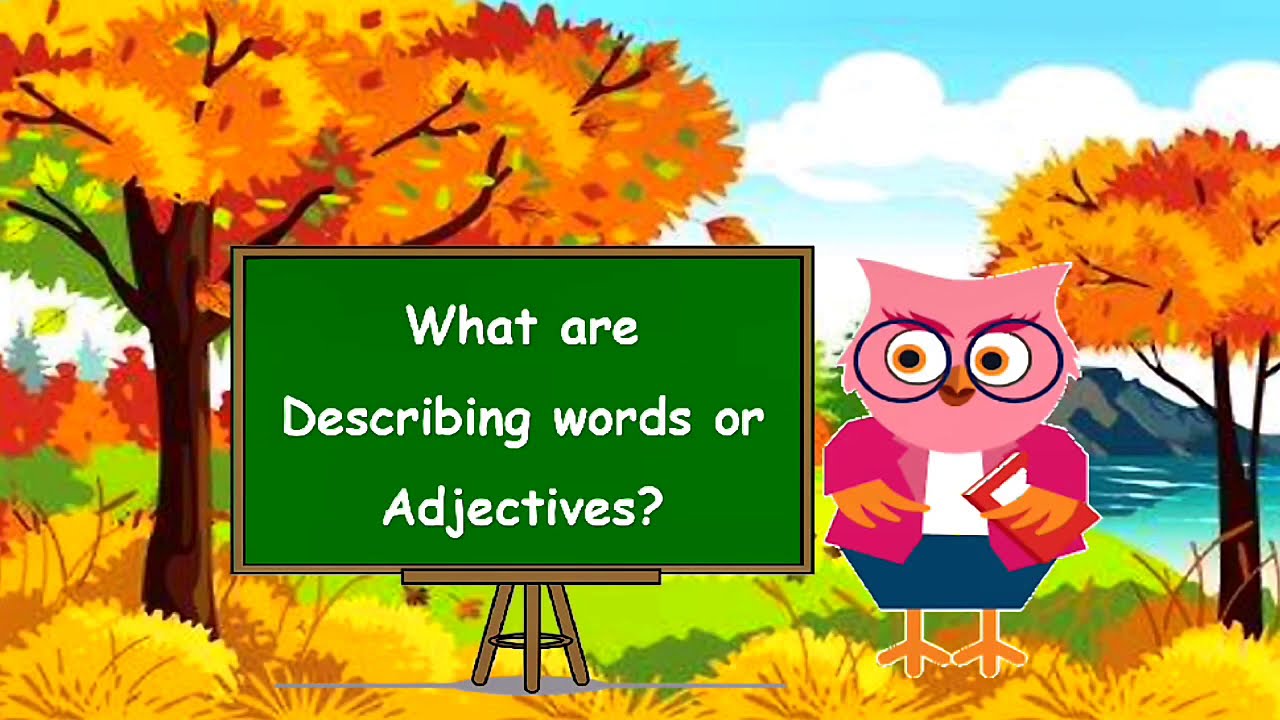 Describing words for grade 1 | Adjectives | English Grammar | adjectives for class 1