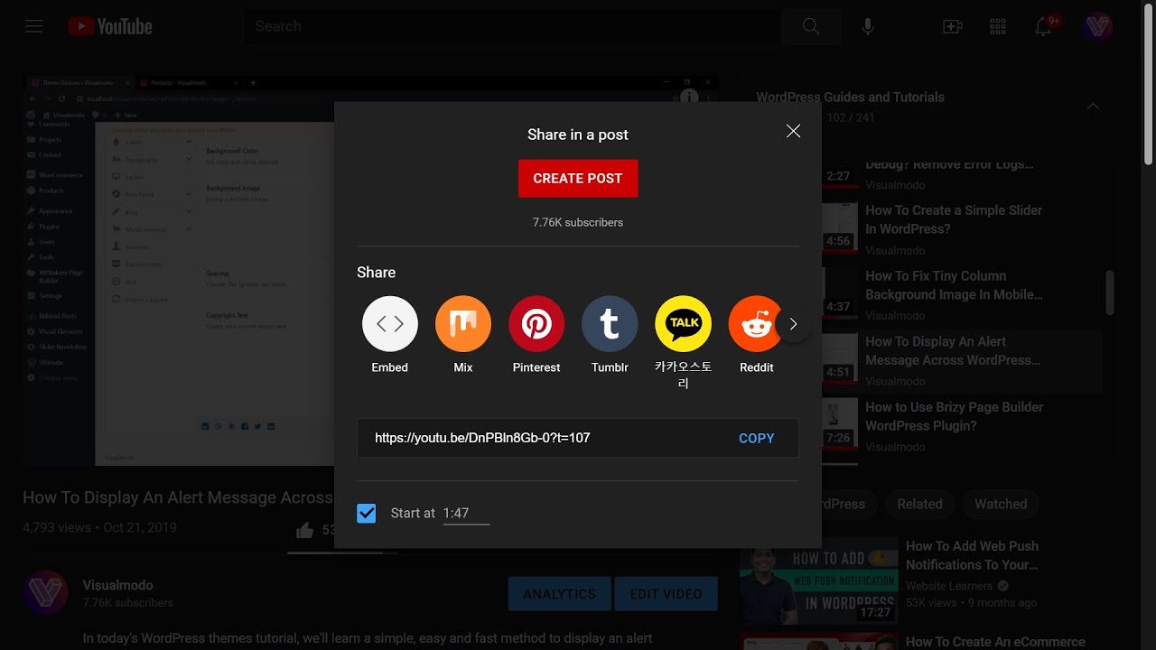 Change Video Start Time Tutorial: How to Share a Link to a Specific Time in YouTube?