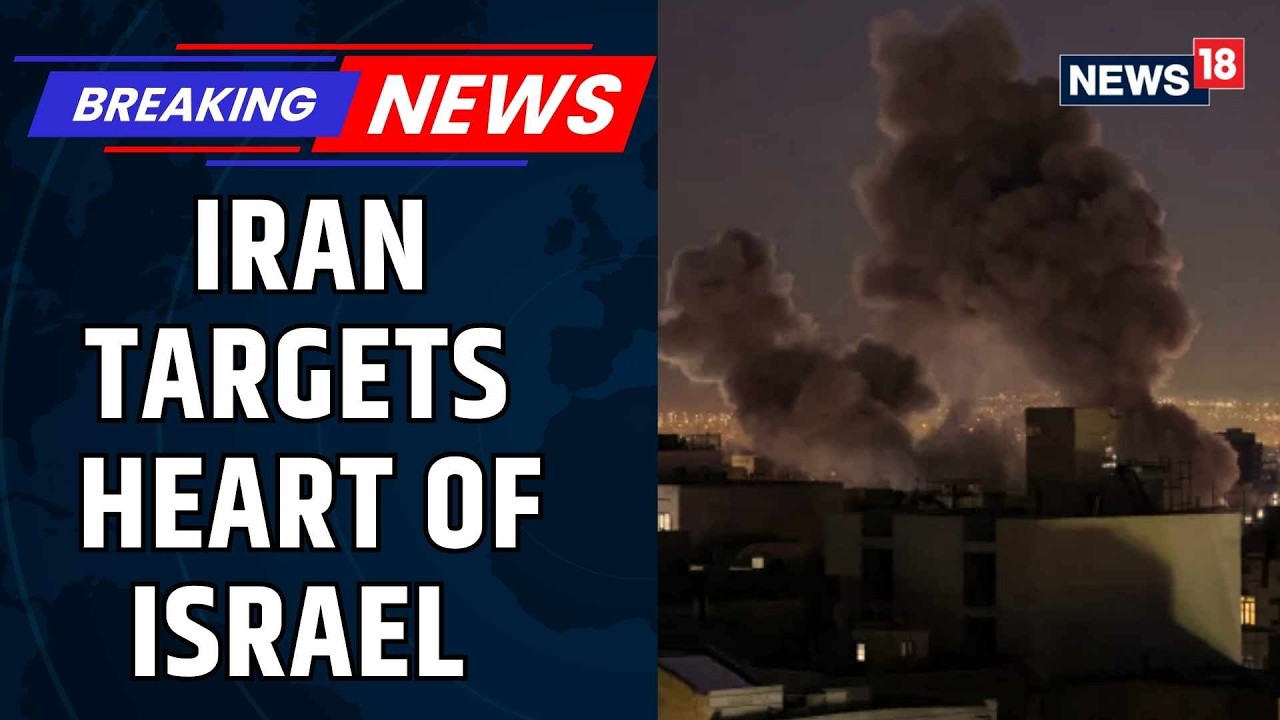 Iran Fires Fattah, Kheibar Ballistic Missiles Targeting Heart Of Israel In Major Strike | News18