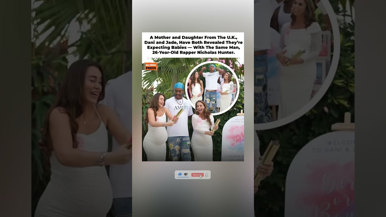 A Mother & Daughter From The UK Are Both Pregnant By The Same Rapper. 👵👧🤰 